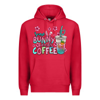 Cardinal some bunny needs coffee easter Premium Hoodie - Jasminsmagicworld
