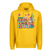 Lemon some bunny needs coffee easter Premium Hoodie - Jasminsmagicworld