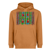 Meerkat autism awareness leopard puzzle brush stroke Heavyweight Hoodie - Artiststas