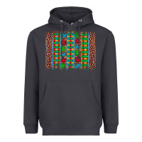 Smoke autism awareness leopard puzzle brush stroke Heavyweight Hoodie - Artiststas