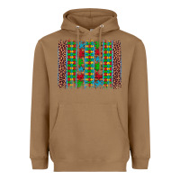 Toasted Coconut autism awareness leopard puzzle brush stroke Heavyweight Hoodie - Artiststas