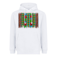 White autism awareness leopard puzzle brush stroke Heavyweight Hoodie - Artiststas