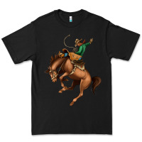 Black Bucking Bronco Rodeo Premium Tee - Bettercallsaul