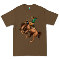 Cacao Bucking Bronco Rodeo Premium Tee - Bettercallsaul