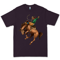 Plum Bucking Bronco Rodeo Premium Tee - Bettercallsaul