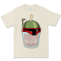 Bone bubble fett boba tea funny sci fi pun pearl milk tea gift t shirt Premium Tee - minhPixels