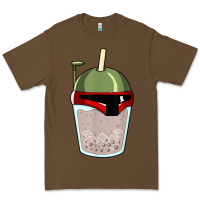 Cacao bubble fett boba tea funny sci fi pun pearl milk tea gift t shirt Premium Tee - minhPixels