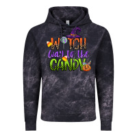 Cloud Black witch way to the candy Vintage Hoodie - CowGirlArtShop
