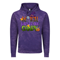 Cloud Purple witch way to the candy Vintage Hoodie - CowGirlArtShop