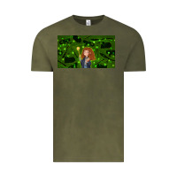 Vintage Olive wizard girl and cat Vintage Tee - TumblerDesignByShophia