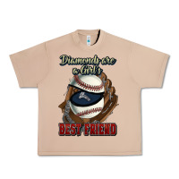 Burro Diamonds are a girl's best friend Baseball Urban Heavy Tee - HowdyJamesFarm
