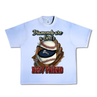 Grape Ice Diamonds are a girl's best friend Baseball Urban Heavy Tee - HowdyJamesFarm