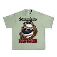 Oil Green Diamonds are a girl's best friend Baseball Urban Heavy Tee - HowdyJamesFarm