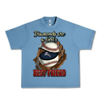 Pebble Blue Diamonds are a girl's best friend Baseball Urban Heavy Tee - HowdyJamesFarm