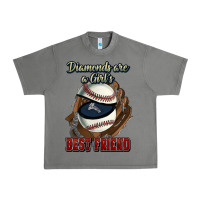 Tornado Diamonds are a girl's best friend Baseball Urban Heavy Tee - HowdyJamesFarm