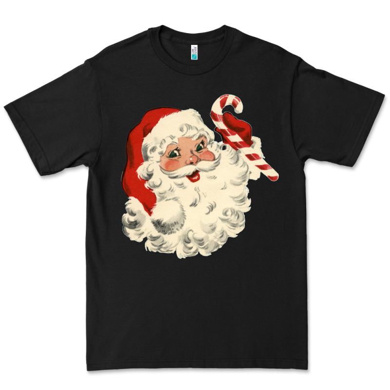 Santa Vintage Face Premium Tee by minhPixels | Teevron