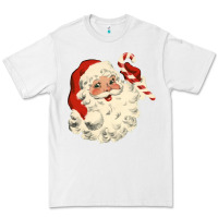 White santa vintage face Premium Tee - minhPixels