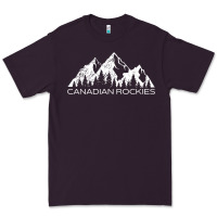 Plum Canadian Rockies Gift Canada Rocky Mountains Souvenir Premium Tee - minhPixels