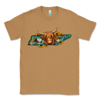 Toasted Coconut tennessee map long haired cow Classic Tee - Jasminsmagicworld