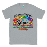 Heather Grey wishing all of the homophobes uncomfortable month Classic Tee - Artiststas
