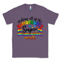 Lavender wishing all of the homophobes uncomfortable month Classic Tee - Artiststas