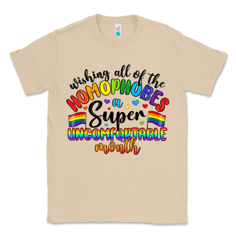 Wishing All Of The Homophobes Uncomfortable Month Classic Tee by Artiststas | Teevron