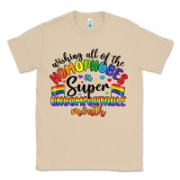 Mushroom wishing all of the homophobes uncomfortable month Classic Tee - Artiststas