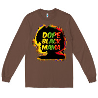 Chestnut Dope black mama Long Sleeve Tee - HowdyJamesFarm