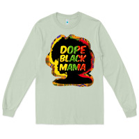 Matcha Dope black mama Long Sleeve Tee - HowdyJamesFarm