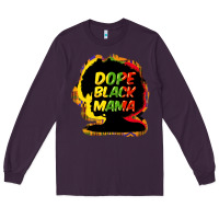 Plum Dope black mama Long Sleeve Tee - HowdyJamesFarm