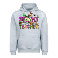 Heather Grey spooky teacher Urban Hoodie - AdoDesignShop