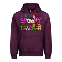 Mauve Wine spooky teacher Urban Hoodie - AdoDesignShop