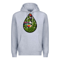 Heather Grey mexican teardrop  5 Premium Hoodie - BundleAndBundleShop