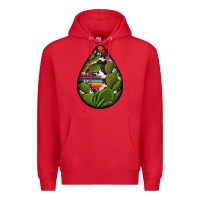 Red mexican teardrop  5 Premium Hoodie - BundleAndBundleShop