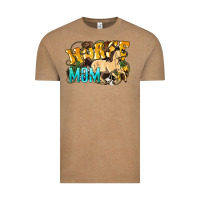 Vintage Coffee Horse Mom Rope Vintage Tee - HowdyJamesFarm