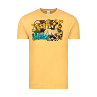 Vintage Mustard Horse Mom Rope Vintage Tee - HowdyJamesFarm