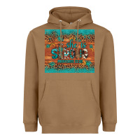 Toasted Coconut she is strong gemstone sunflower leopard Heavyweight Hoodie - Artiststas