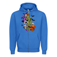 True Royal halloween cows Zipper Hoodie - LillyAllenDesigns