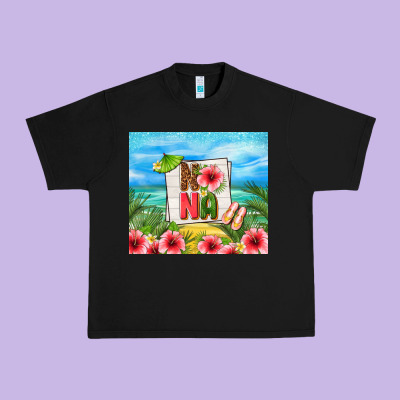 Summer Nana Urban Heavy Tee Designed By Tumblerdesignbyshophia