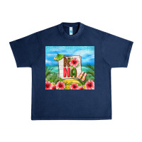 Navy summer nana Urban Heavy Tee - TumblerDesignByShophia