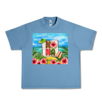 Pebble Blue summer nana Urban Heavy Tee - TumblerDesignByShophia