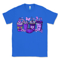True Royal Cancer coffee cups purple ribbon Classic Tee - NancyCooperArtShop