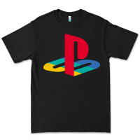 Black play station Premium Tee - minhPixels