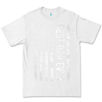 White Father's Day Best Dad Ever American Flag Premium Tee - minhPixels