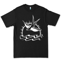 Black Captain Jack Sparrow Tattoo WHITE Premium Tee - minhPixels