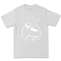 Dove Grey Captain Jack Sparrow Tattoo WHITE Premium Tee - minhPixels