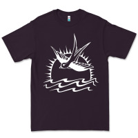 Plum Captain Jack Sparrow Tattoo WHITE Premium Tee - minhPixels