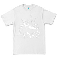 White Captain Jack Sparrow Tattoo WHITE Premium Tee - minhPixels