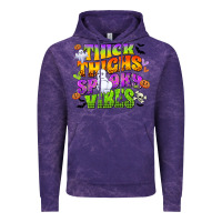 Cloud Purple thick thighs and spooky vibes Vintage Hoodie - CowGirlArtShop