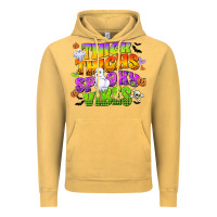 Vintage Mustard thick thighs and spooky vibes Vintage Hoodie - CowGirlArtShop